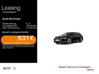 Gebraucht Audi A6 Ambiente 299 PS (219 kW) 2023 Schwarz Kombi