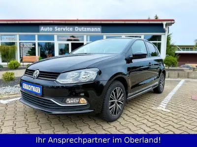 Gebraucht VW Polo Allstar 60 PS (44 kW) 2017 Schwarz Limousine