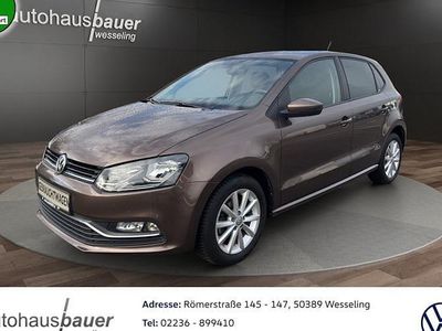 Gebraucht VW Polo LOUNGE 75 PS (55 kW) 2015 Braun Limousine