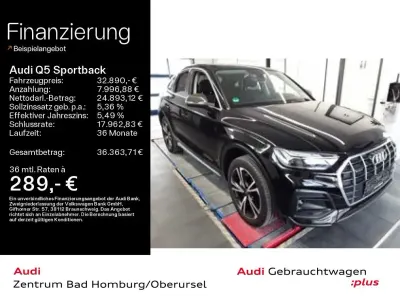 Gebraucht Audi Q5 Sportback Advanced 299 PS (219 kW) 2022 Brillantschwarz SUV