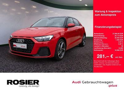 Rot / progressivrot Gebraucht 2025 Audi A1 Sportback Advanced Plus Kleinwagen | 27.990 € (Fairer Preis)