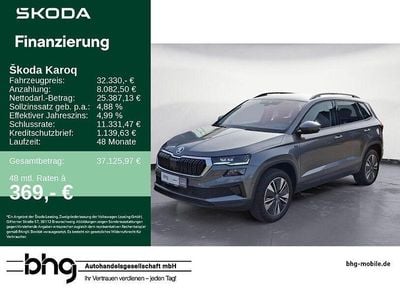 Gebraucht Skoda Karoq Tour 150 PS (110 kW) 2025 Graphitegrau metallic SUV