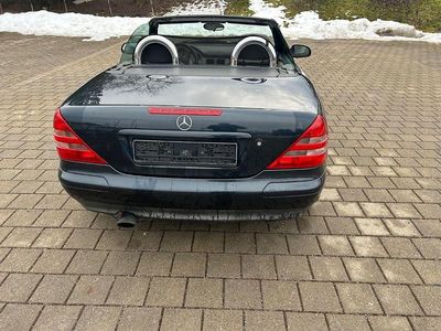 Gebraucht Mercedes SLK230 193 PS (141 kW) 1997 Weiß Cabrio