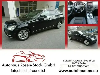 Brugt Mercedes C180 156 HK (114 kW) 2011 Sort Stationcar