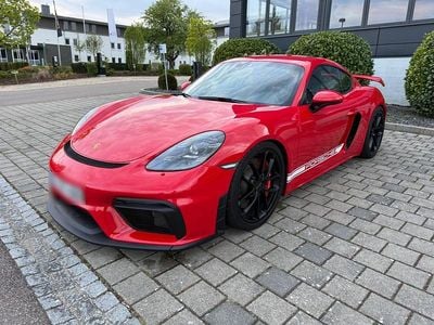 Second-hand Porsche 718 Cayman GT4 420 CP (308 kW) 2022 Roșu Coupe