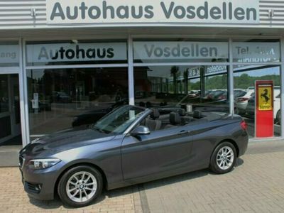 Grau metallic Gebraucht 2017 BMW 218 Advantage Cabrio | 23.900 € (Teuer)
