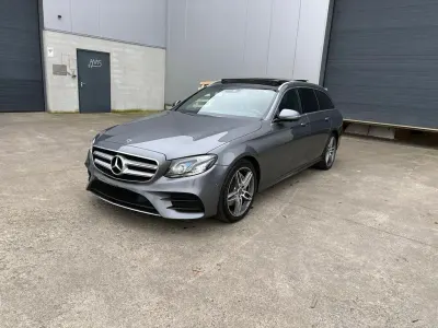 Brugt Mercedes E200 AMG line 150 HK (110 kW) 2017 Grå Sedan