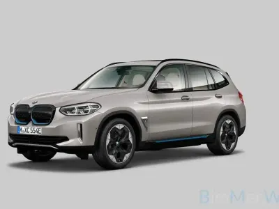 Brugt BMW iX3 Impressive 210 kW (286 HK) 2021 Sølv SUV