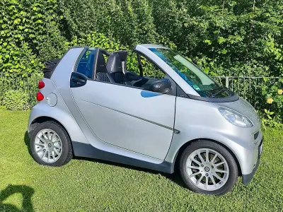 Gebraucht Smart ForTwo Cabrio 71 PS (52 kW) 2009 Silber Cabrio