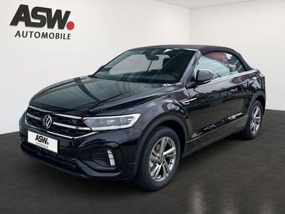 Neu VW T-Roc Cabriolet R-line 150 PS (110 kW) 2025 Schwarz Cabrio