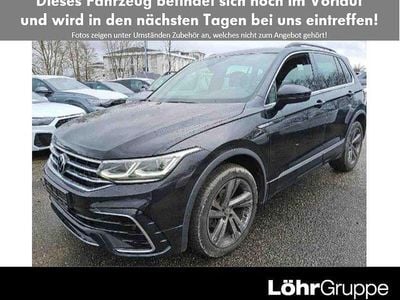Usata VW Tiguan R-line 150 CV (110 kW) 2021 Nero SUV