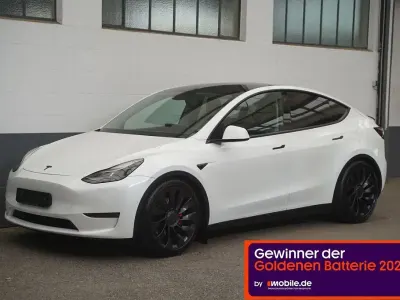 Gebraucht Tesla Model Y Performance 392 kW (534 PS) 2022 Weiß SUV