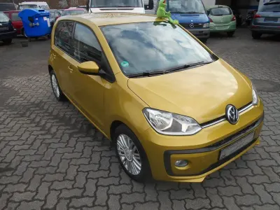 Gebraucht VW up! move up! 60 PS (44 kW) 2017 Gelb Kleinwagen