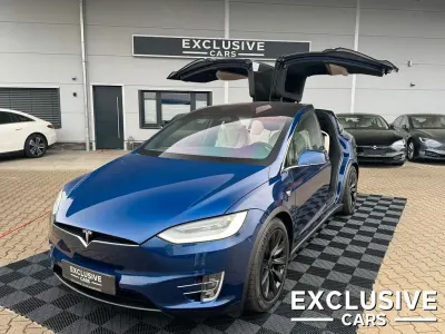 Occasion Tesla Model X 386 kW (525 ch) 2020 Bleue SUV