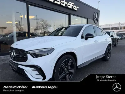 Gebraucht Mercedes GLC220 AMG 197 PS (144 kW) 2026 Unilack polarweiß Coupé