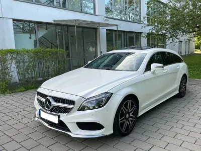 Gebraucht Mercedes CLS350 Shooting Brake AMG 258 PS (189 kW) 2016 Weiß Kombi