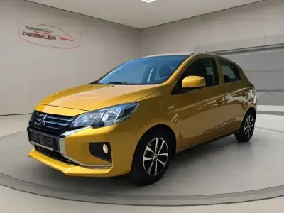 Gebraucht Mitsubishi Space Star Select 71 PS (52 kW) 2022 Citringelb (metallic) Kleinwagen
