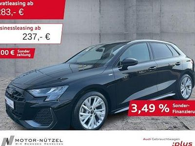 Gebraucht Audi A3 S-Line 150 PS (110 kW) 2025 Mythosschwarz metallic Limousine
