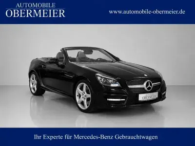 Gebraucht Mercedes SLK200 AMG 184 PS (135 kW) 2011 Schwarz Cabrio