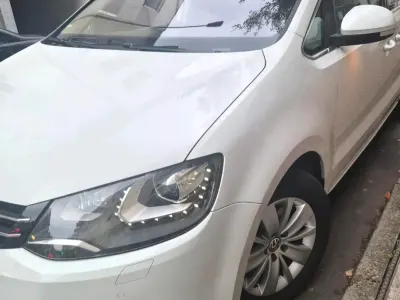 Gebraucht VW Sharan 150 PS (110 kW) 2018 Weiß Van / Kleinbus