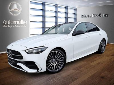 Gebraucht Mercedes C300 AMG 258 PS (189 kW) 2022 Weiß Limousine