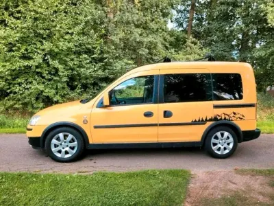 Gebraucht Opel Combo 75 PS (55 kW) 2007 Gelb Van / Kleinbus