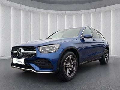 Blau Gebraucht 2022 Mercedes GLC300 AMG SUV | 38.900 € (Fairer Preis)