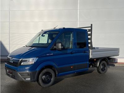 gebraucht MAN TGE 3.160 DOKA Pritsche HECKANTR KR 7-SITZER AHK