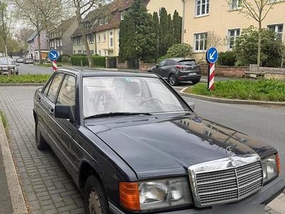 Gebraucht Mercedes 190 1987 Grün Limousine