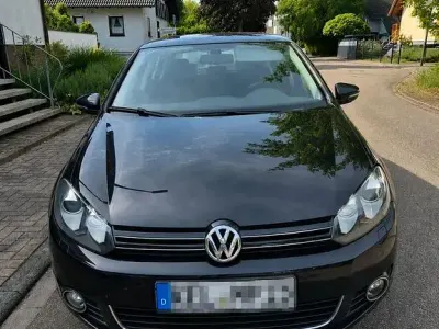 Gebraucht VW Golf VI Highline 122 PS (89 kW) 2010 Schwarz Kleinwagen