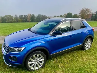 Brugt VW T-Roc Sport 190 HK (139 kW) 2018 Blå SUV