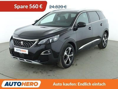 Gebraucht Peugeot 5008 Allure 181 PS (133 kW) 2019 Schwarz SUV
