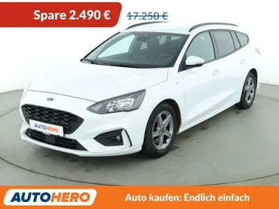 Begagnad Ford Focus ST-Line 150 HK (110 kW) 2019 Vit Kombi