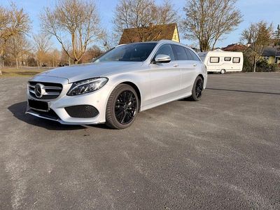 Gebraucht Mercedes C300 AMG line 245 PS (180 kW) 2017 Silber Kombi