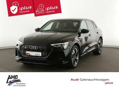 Gebraucht Audi e-tron S-Line 300 kW (408 PS) 2023 Mythosschwarz metallic SUV