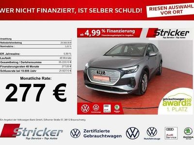 Taifungrau metallic Gebraucht 2023 Audi Q4 Sportback e-tron Comfort SUV | 28.989 € (Fairer Preis)