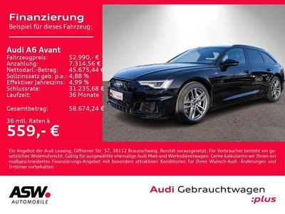 Begagnad Audi A6 Ambiente 286 HK (210 kW) 2025 Svart Kombi