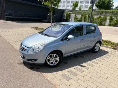 Gebraucht Opel Corsa 80 PS (58 kW) 2007 Blau Kleinwagen
