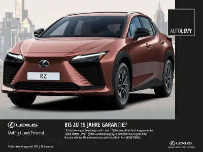 Neu Lexus RZ 350e Executive Line 166 kW (227 PS) 2026 Rot (kupferrot ) SUV