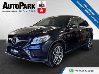 Gebraucht Mercedes GLE350 AMG 258 PS (189 kW) 2017 Blau Coupé