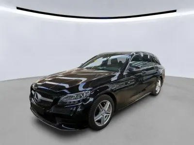 Gebraucht Mercedes C220 AMG line 194 PS (142 kW) 2020 Schwarz metalic Kombi