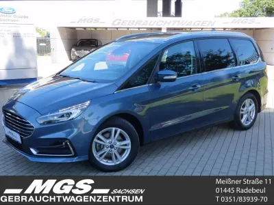 Gebraucht Ford Galaxy Titanium 150 PS (110 kW) 2022 Chromablau metallic Van / Kleinbus