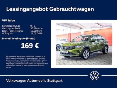 Usata VW Taigo Life 95 CV (69 kW) 2024 Verde SUV