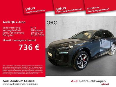 Gebraucht Audi Q6 e-tron S-Line 284 kW (387 PS) 2025 Grau SUV