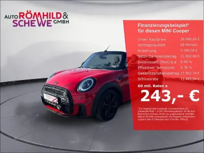 Begagnad Mini John Cooper Works Cabriolet 136 HK (100 kW) 2021 Röd Cab