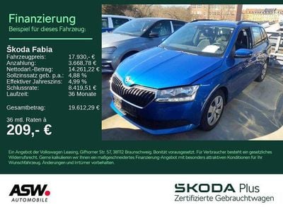 Second-hand Skoda Fabia Ambition 95 CP (69 kW) 2022 Albastru Hatchback