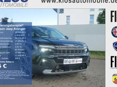 Ny Jeep Avenger Summit 100 HK (73 kW) 2025 Sort SUV