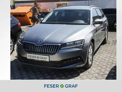 Gebraucht Skoda Superb Ambition 150 PS (110 kW) 2021 Empiregrau metallic Kombi