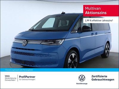 Blau (medium blue (blau)) Gebraucht 2025 VW Multivan Style Van | 72.820 € (Fairer Preis)
