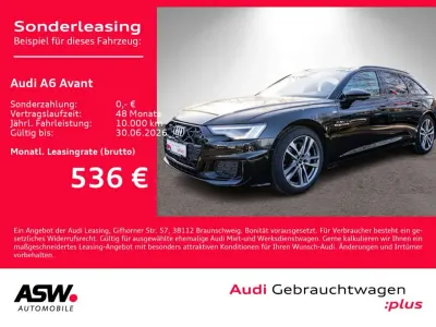 Second-hand Audi A6 S-Line 286 CP (210 kW) 2025 Negru Break